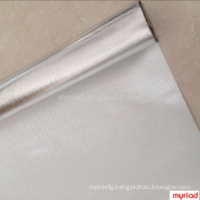 aluminum foil glass cloth,Aluminum foil fiberglass lamination,Reflective And Silver Roofing Material